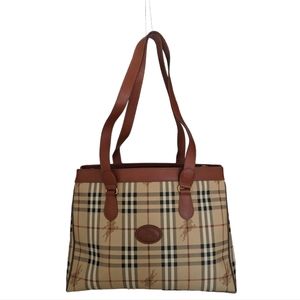 Burberry Regent Tote Haymarket Coated Canvas Medium